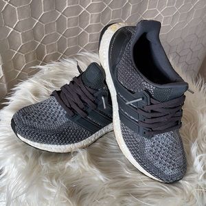 Adidas UltraBoost running Shoes Gray/Black 6.5